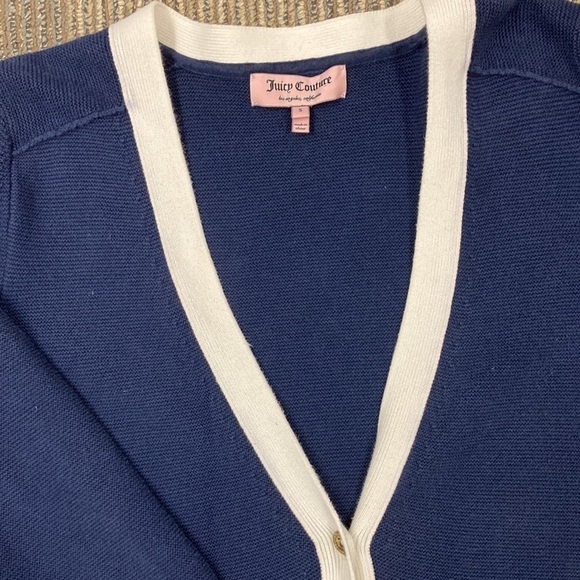 JUICY Couture varsity cardigan academia - Picture 3 of 7